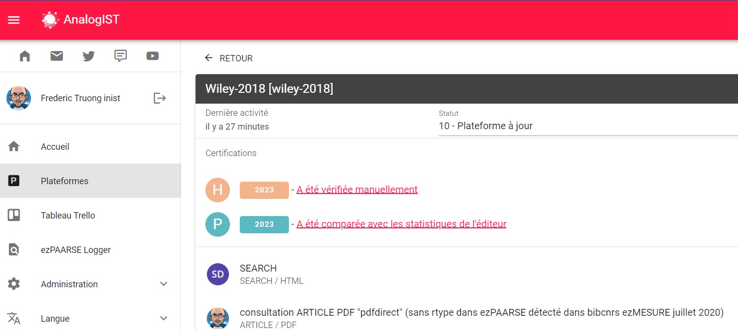 validation d'une certification